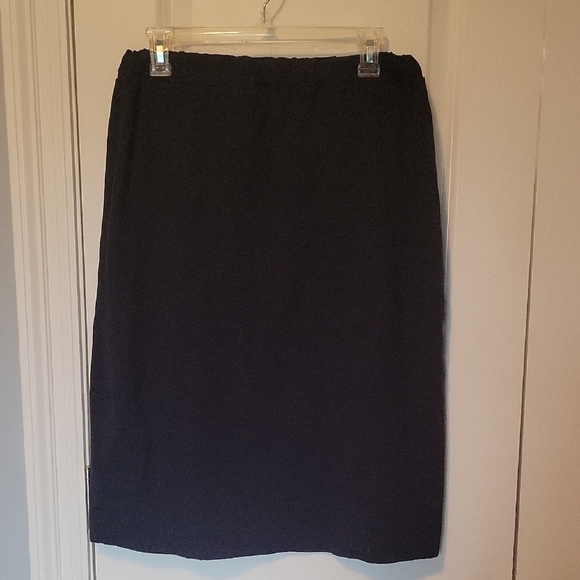 Like an Angel Blue Knee-Length Pencil Skirt Work - Picture 1 of 4
